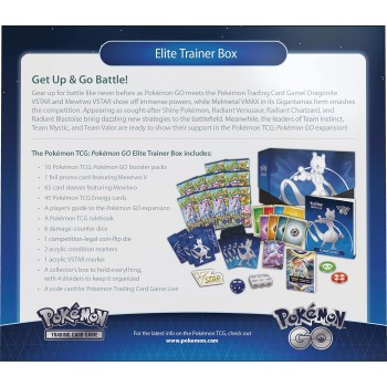 Pokemon Sword & Shield Pokemon Go Elite Trainer Box rinkinys (ETB) (anglų k.)